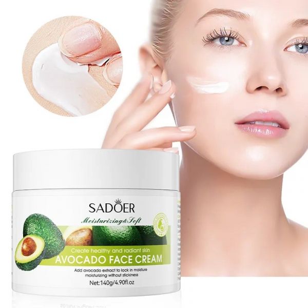 SADOER Moisturizing face cream with avocado seed oil 140g